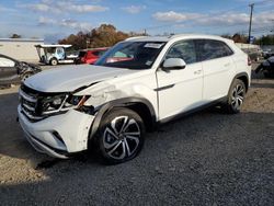 Volkswagen Atlas salvage cars for sale: 2021 Volkswagen Atlas Cross Sport SEL Premium