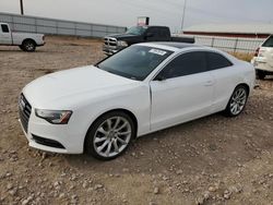 Audi salvage cars for sale: 2014 Audi A5 Premium Plus