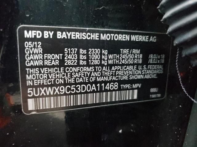 2013 BMW X3 XDRIVE28I