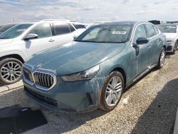 BMW 5 Series salvage cars for sale: 2024 BMW 530 I