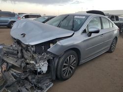 Subaru Legacy salvage cars for sale: 2019 Subaru Legacy 2.5I Premium