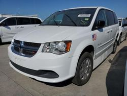 Dodge Caravan salvage cars for sale: 2017 Dodge Grand Caravan SE