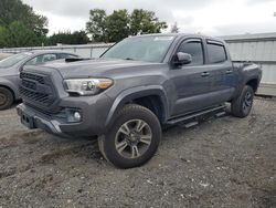 Toyota Tacoma salvage cars for sale: 2017 Toyota Tacoma Double Cab