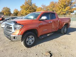 Toyota Tundra salvage cars for sale: 2018 Toyota Tundra Double Cab SR