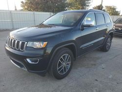 Jeep salvage cars for sale: 2018 Jeep Grand Cherokee Limited