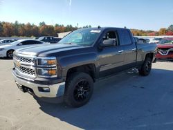 Chevrolet Silverado k1500 lt salvage cars for sale: 2014 Chevrolet Silverado K1500 LT