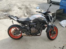 Yamaha salvage cars for sale: 2020 Yamaha MT07