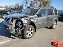 Honda salvage cars for sale: 2012 Honda Pilot Exln