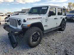 Jeep Wrangler salvage cars for sale: 2019 Jeep Wrangler Unlimited Rubicon