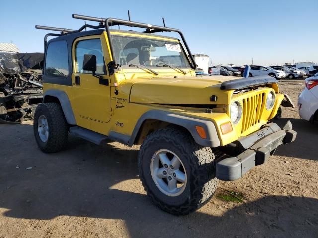 2001 Jeep Wrangler / TJ Sport