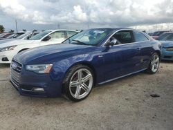 Audi Vehiculos salvage en venta: 2013 Audi S5 Premium Plus