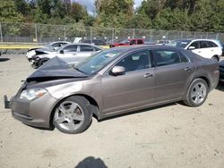 Chevrolet Malibu salvage cars for sale: 2012 Chevrolet Malibu 1LT