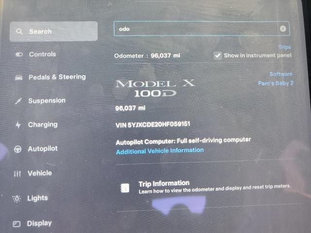 2017 Tesla Model X