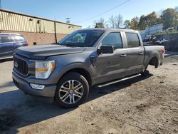 Ford salvage cars for sale: 2021 Ford F150 Supercrew