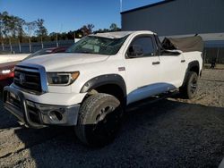 Toyota Tundra salvage cars for sale: 2012 Toyota Tundra Crewmax SR5