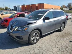 Nissan Vehiculos salvage en venta: 2019 Nissan Pathfinder S