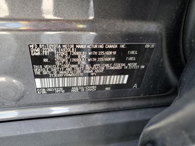 2021 Toyota Rav4 XSE