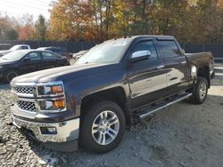 Chevrolet Silverado k1500 lt salvage cars for sale: 2014 Chevrolet Silverado K1500 LT