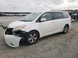 Toyota Sienna le salvage cars for sale: 2011 Toyota Sienna LE