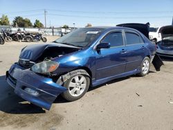 Toyota Corolla salvage cars for sale: 2005 Toyota Corolla CE