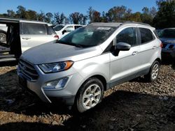 Ford Ecosport salvage cars for sale: 2020 Ford Ecosport SE