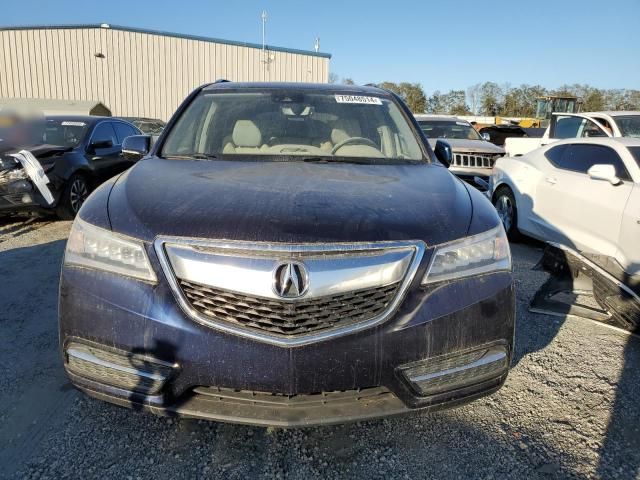 2016 Acura MDX Technology