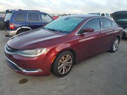 Chrysler 200 salvage cars for sale: 2015 Chrysler 200 Limited