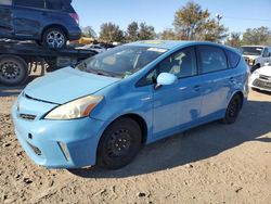 Toyota Prius salvage cars for sale: 2012 Toyota Prius V