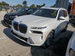 BMW x7 salvage cars for sale: 2024 BMW X7 XDRIVE40I