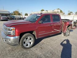 Chevrolet Silverado k1500 ltz salvage cars for sale: 2018 Chevrolet Silverado K1500 LTZ