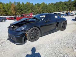 Porsche salvage cars for sale: 2021 Porsche Cayman GT4