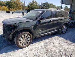 Ford Explorer salvage cars for sale: 2022 Ford Explorer King Ranch