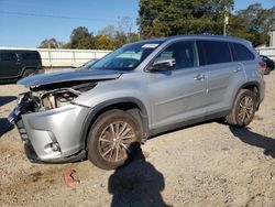 Toyota Highlander salvage cars for sale: 2019 Toyota Highlander SE