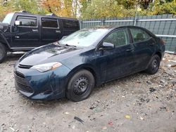 Toyota Corolla salvage cars for sale: 2018 Toyota Corolla L