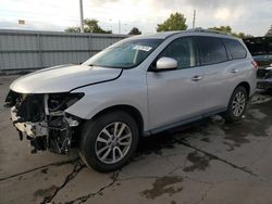 Nissan Pathfinder salvage cars for sale: 2015 Nissan Pathfinder S