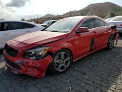 Salvage cars for sale from Copart Colton, CA: 2018 Mercedes-Benz CLA 250