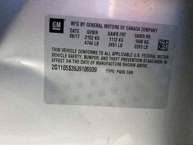 2018 Chevrolet Impala lt