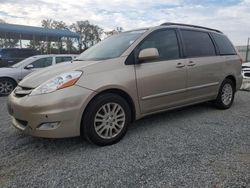 Toyota Sienna xle salvage cars for sale: 2007 Toyota Sienna XLE