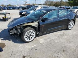 Tesla Model 3 salvage cars for sale: 2021 Tesla Model 3