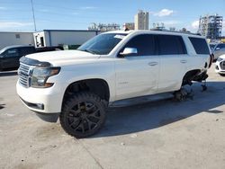 Chevrolet Tahoe salvage cars for sale: 2015 Chevrolet Tahoe C1500 LTZ