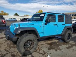 Jeep salvage cars for sale: 2017 Jeep Wrangler Unlimited Rubicon