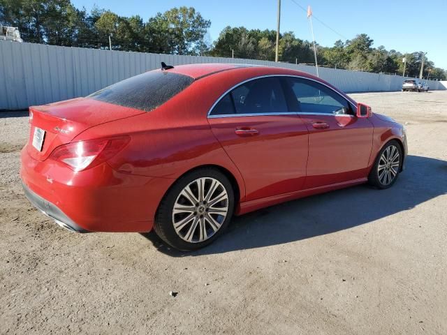 2018 Mercedes-Benz CLA 250 4matic