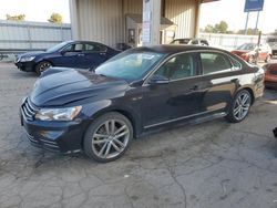 Volkswagen Passat salvage cars for sale: 2017 Volkswagen Passat R-Line