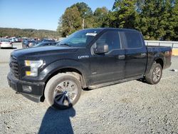 Ford salvage cars for sale: 2017 Ford F150 Supercrew