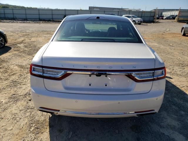 2017 Lincoln Continental Reserve