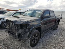 Toyota Tacoma salvage cars for sale: 2017 Toyota Tacoma Double Cab