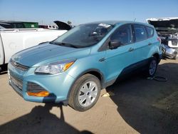 Ford Escape salvage cars for sale: 2013 Ford Escape S