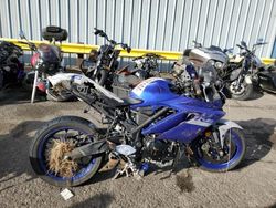 Salvage cars for sale from Copart Portland, OR: 2021 Yamaha YZFR3 A