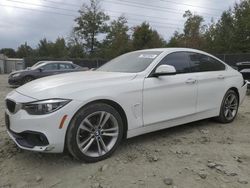 BMW 4 Series salvage cars for sale: 2018 BMW 430XI Gran Coupe