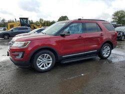 Ford Explorer salvage cars for sale: 2017 Ford Explorer XLT